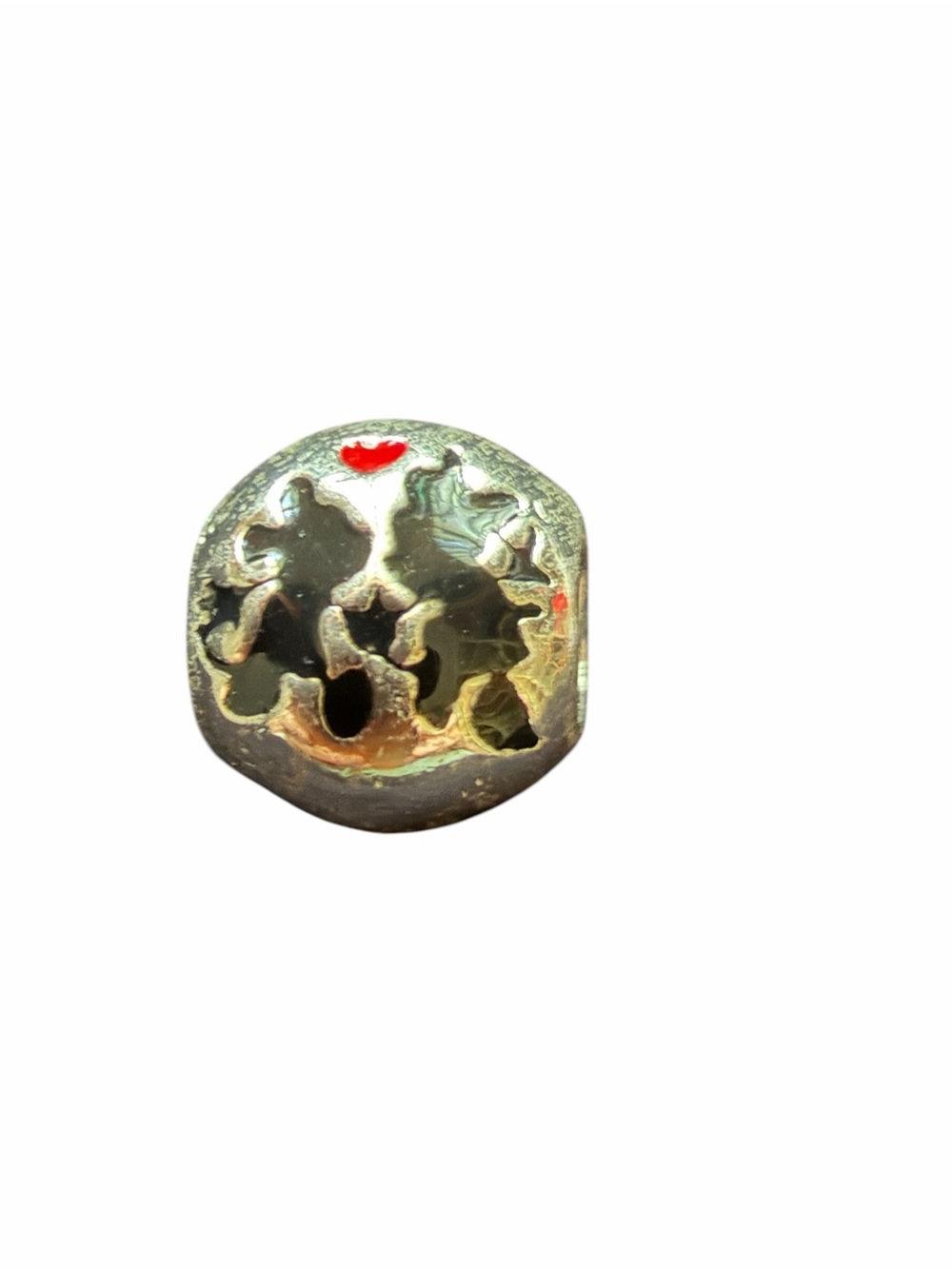 Pandora X Disney Mickey and Minnie kiss charm